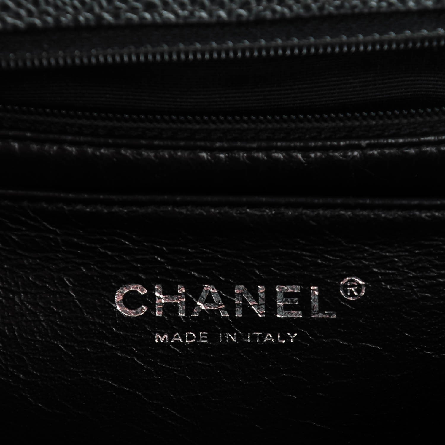 Chanel Caviar Quilted Jumbo Single Flap Black 7 of 8