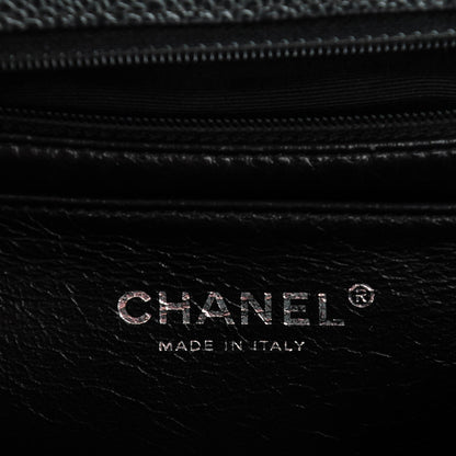Chanel Caviar Quilted Jumbo Single Flap Black 7 of 8