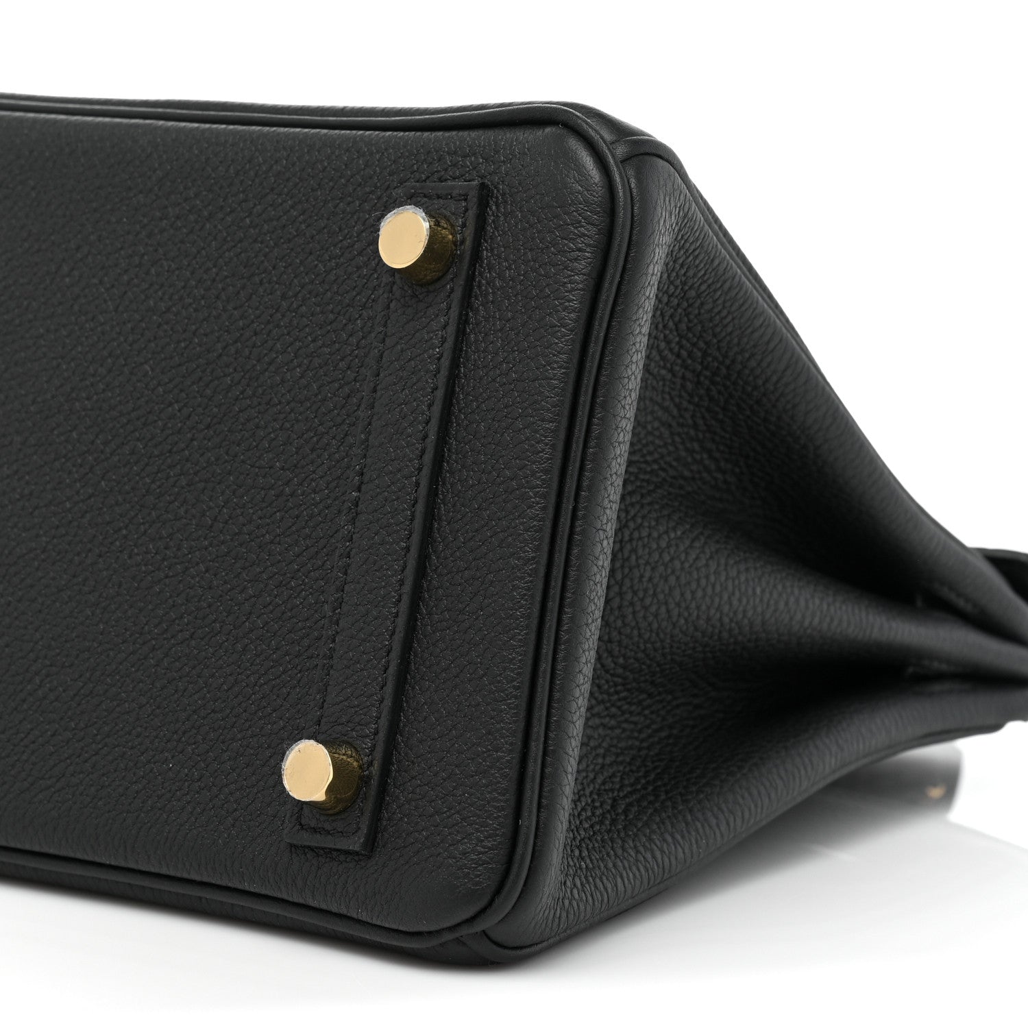 Hermes Togo Matte Alligator Birkin Touch 25 Black 7 of 7