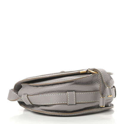 Chloe Calfskin Mini Marcie Round Crossbody Bag Cashmere Grey 4 of 15