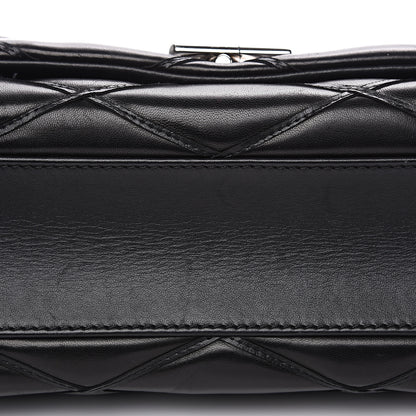 Louis Vuitton Lambskin Malletage GO-14 MM Black 12 of 13