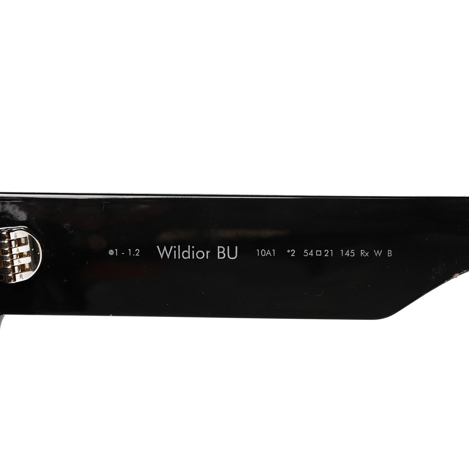 Christian Dior Acetate DiorID2 Sunglasses Black 5 of 7