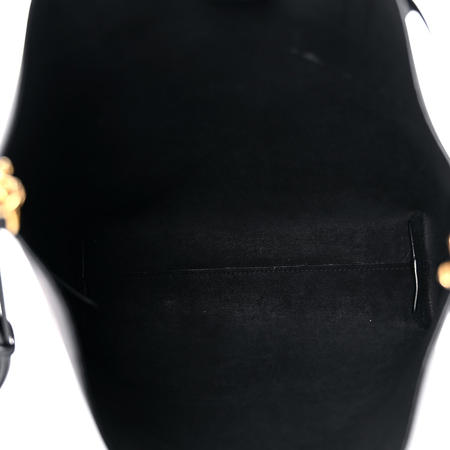 Saint Laurent Calfskin Toy Shopping Tote Black 5 of 10