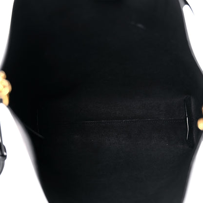 Saint Laurent Calfskin Toy Shopping Tote Black 5 of 10
