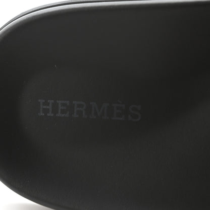 Hermes Calfskin Womens Chypre Sandals 37 Naturel 5 of 10