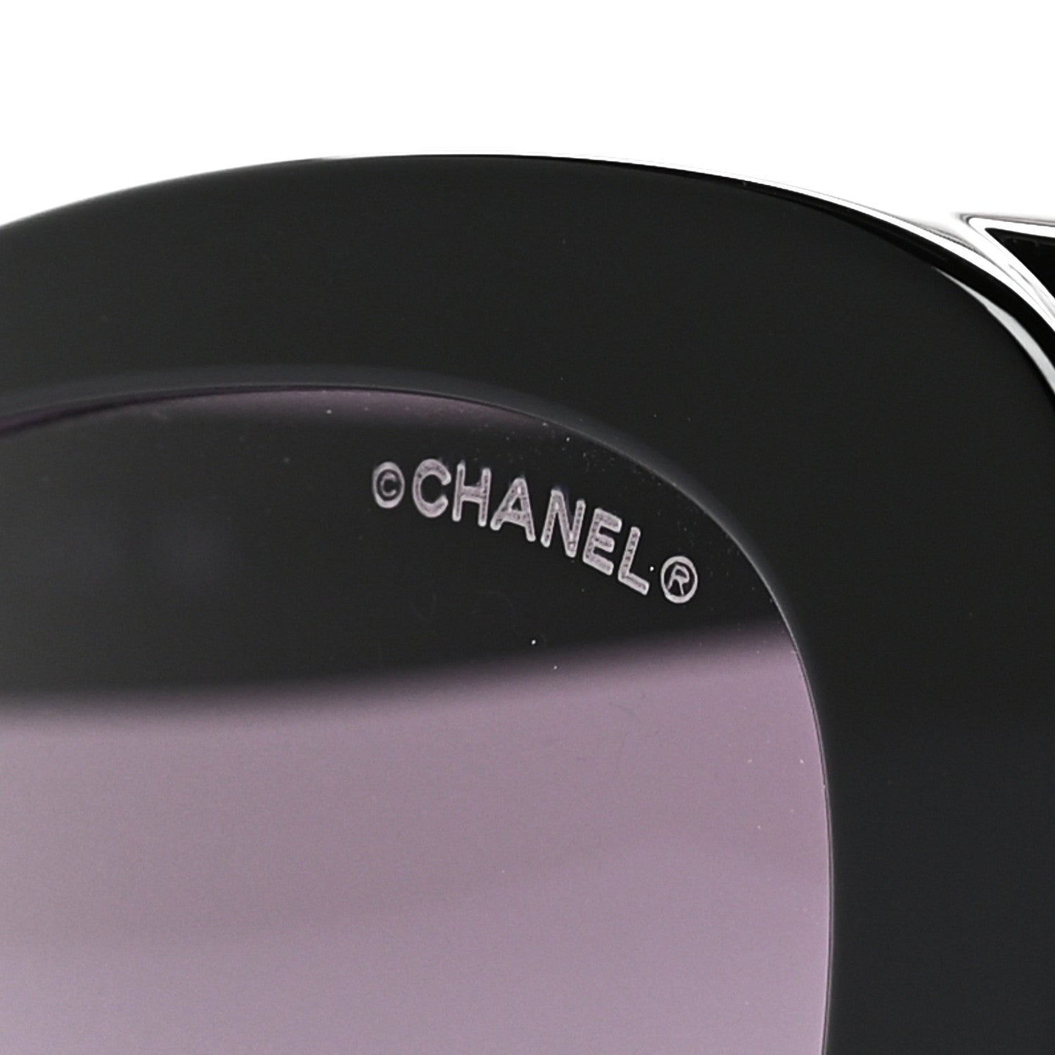 Chanel Acetate Pearl Cat Eye CC Sunglasses 5481-H-A Black 6 of 7