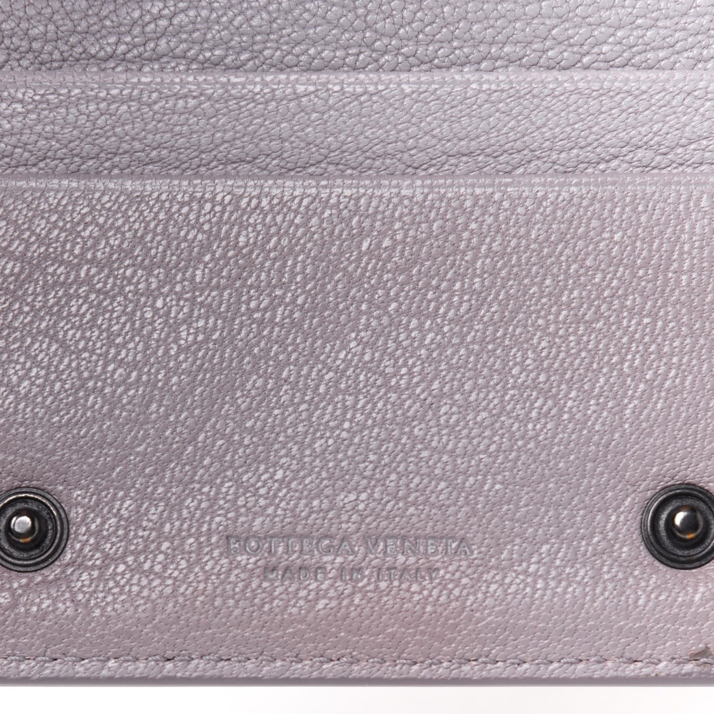 Goatskin Intrecciato Card Holder Pink