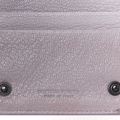 Bottega Veneta Goatskin Intrecciato Card Holder Pink 6 of 15
