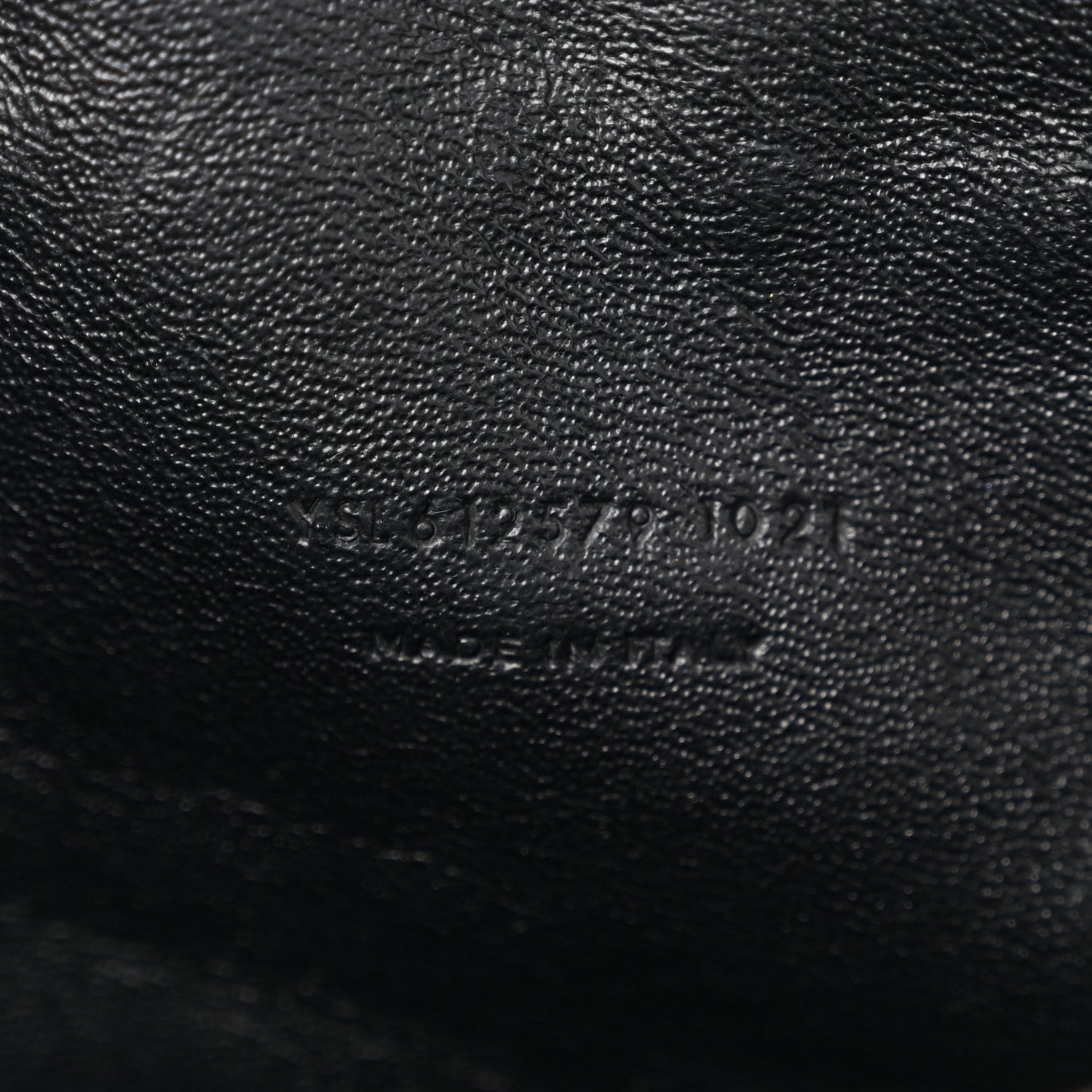 Saint Laurent Grain De Poudre Matelasse Monogram Mini Lou Camera Bag Black 7 of 10