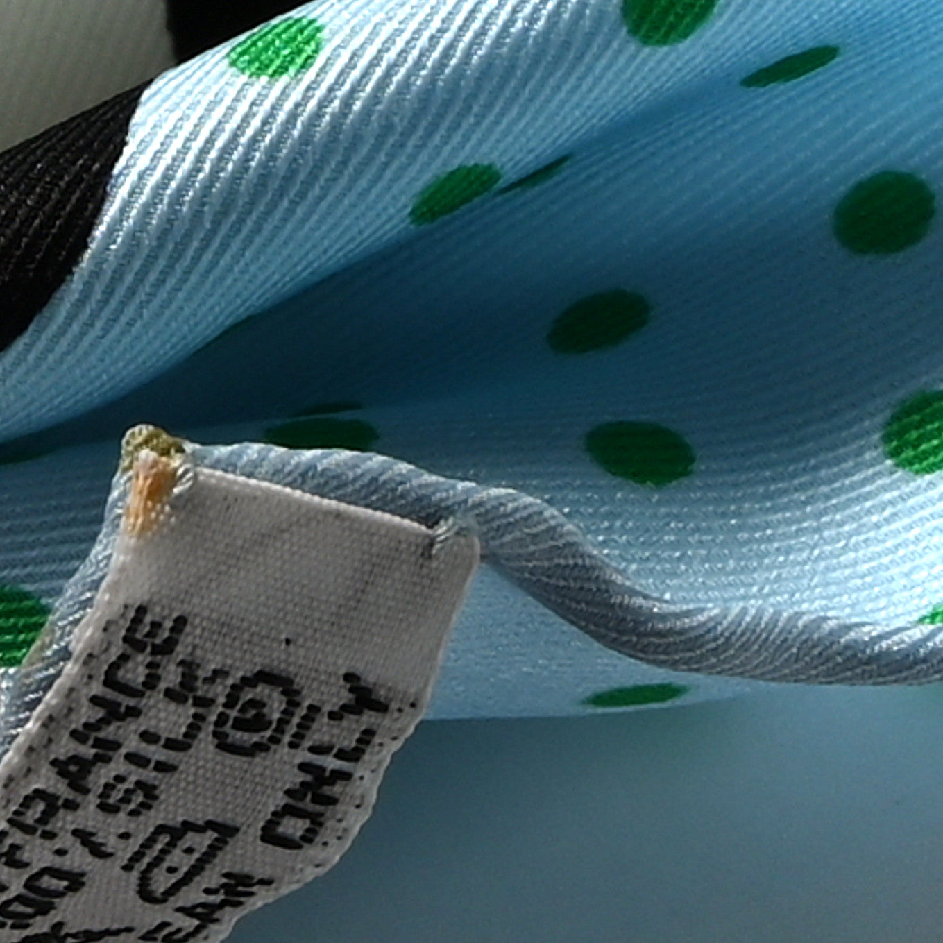 Hermes Silk Clic Clac A Pois Scarf 70 6 of 6
