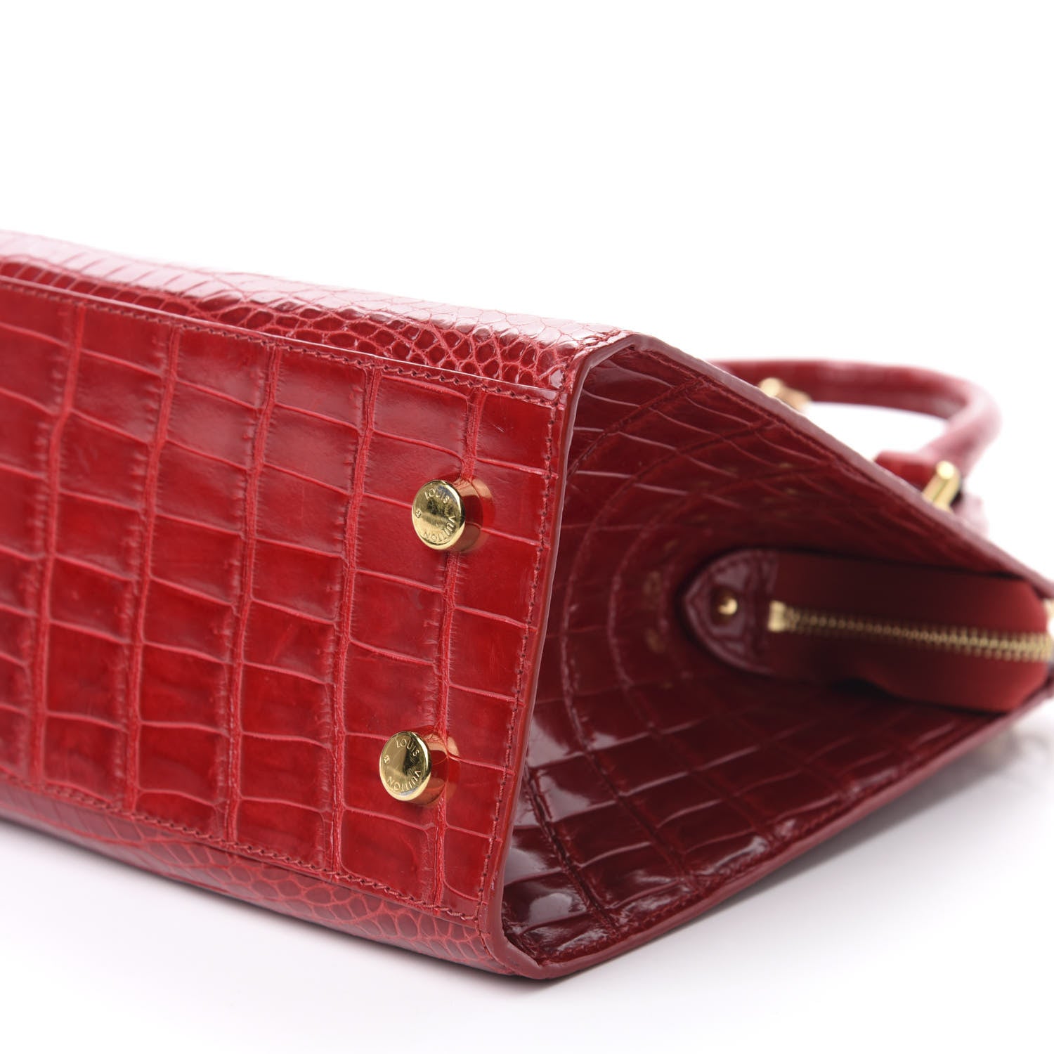 Louis Vuitton Crocodile Brea PM Rouge 7 of 9