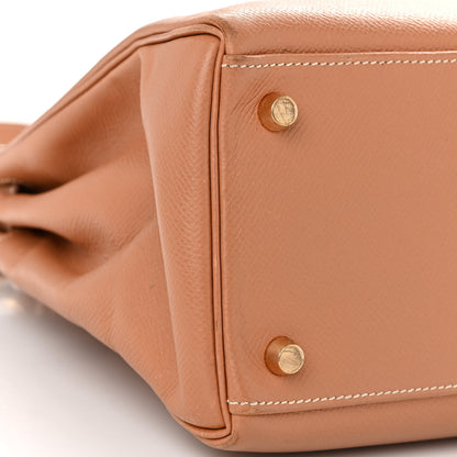 Hermes Courchevel Kelly Retourne 32 Naturelle 9 of 16