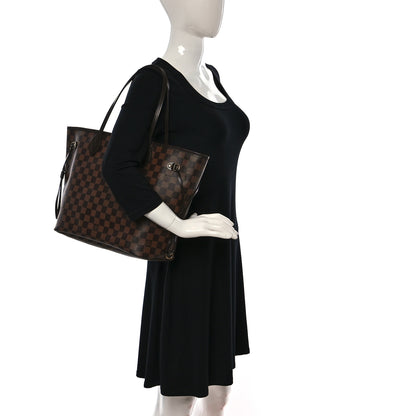 Louis Vuitton Damier Ebene Neverfull MM 2 of 14