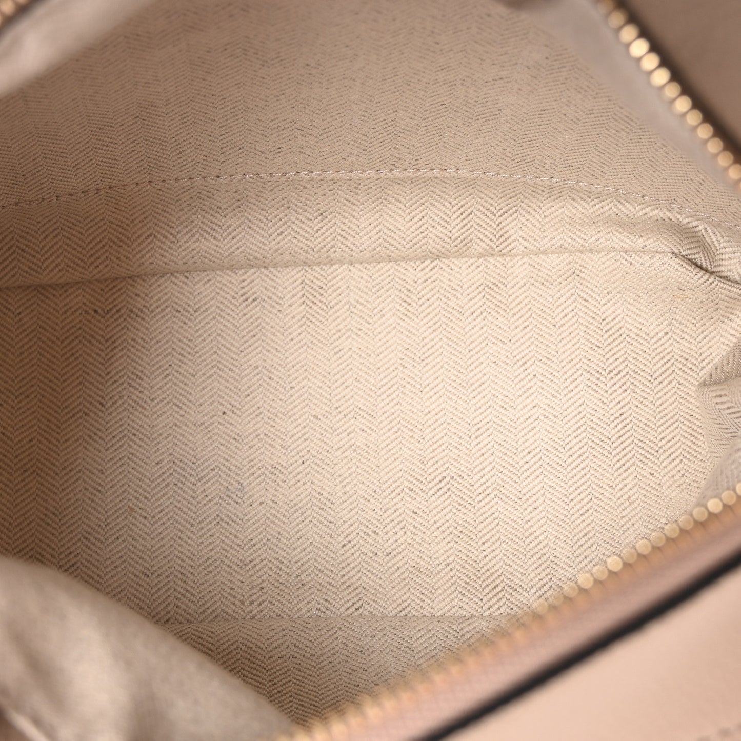 Grained Calfskin Small Puzzle Bag Sand