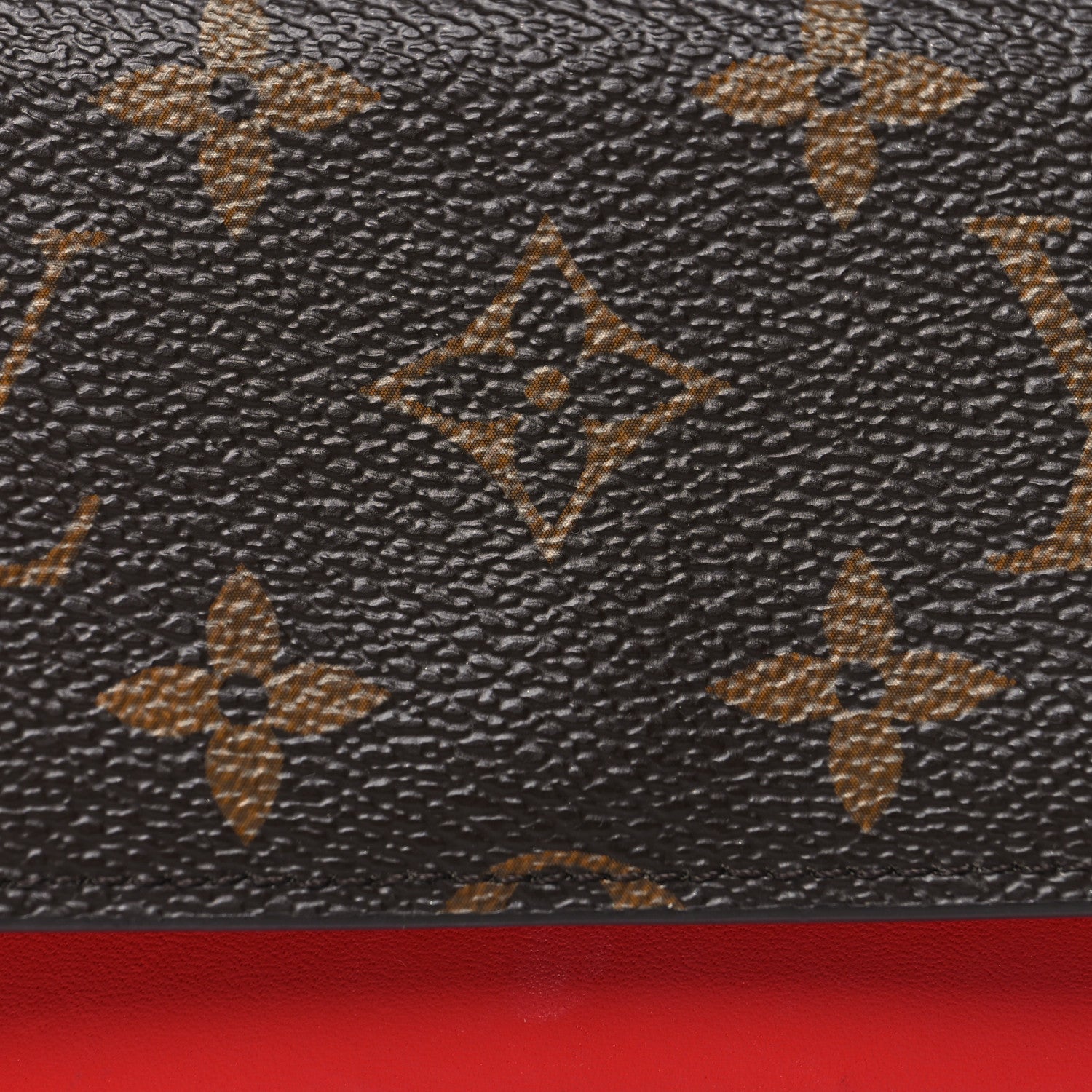 Louis Vuitton Monogram Woody Sunglass Case Rouge 8 of 10