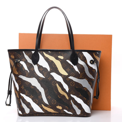 Louis Vuitton X LOL Monogram Neverfull MM Gold Silver 10 of 10