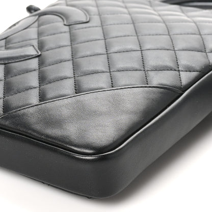 Chanel Calfskin Quilted Medium Cambon Messenger Black 9 of 9