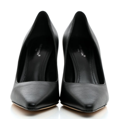 Louis Vuitton Lambskin Sparkle Pumps 36 Black 2 of 9
