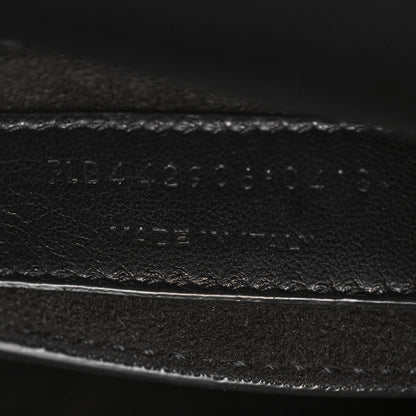 Saint Laurent Calfskin Medium Monogram Sunset Black 7 of 10