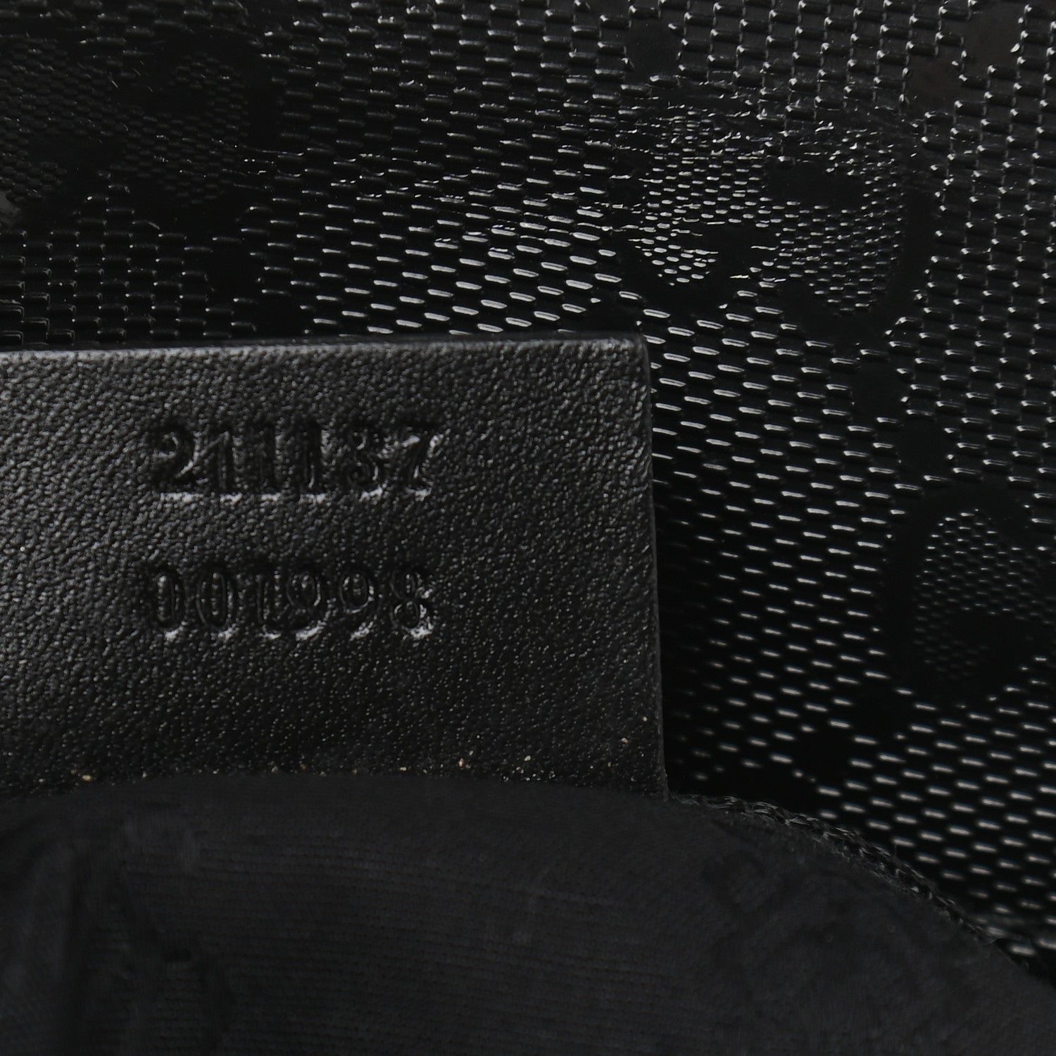 Gucci Imprime Monogram Medium Zippered Shopping Tote Black 6 of 8