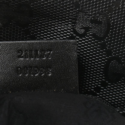Gucci Imprime Monogram Medium Zippered Shopping Tote Black 6 of 8