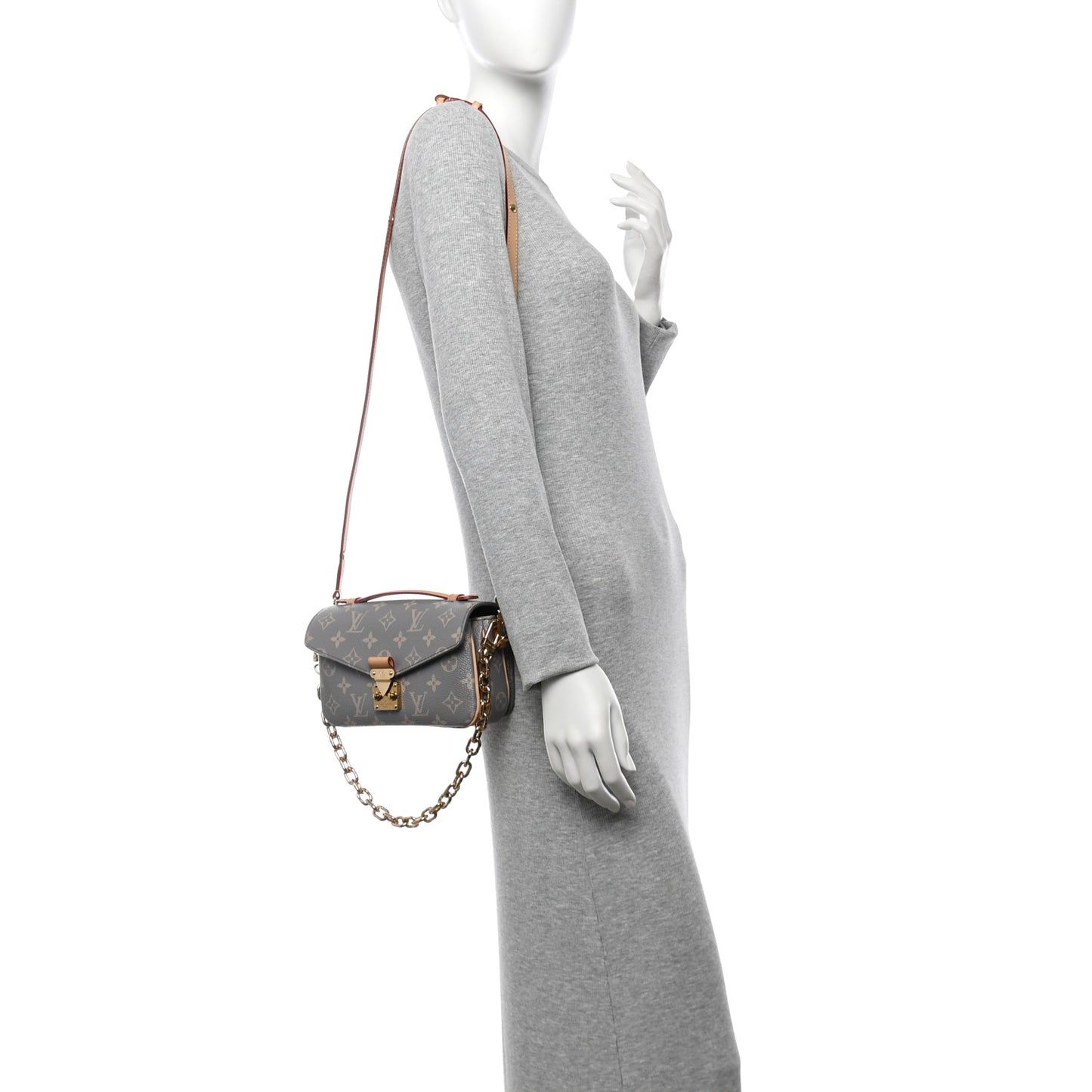 Monogram Pochette Metis East West Trianon Gray