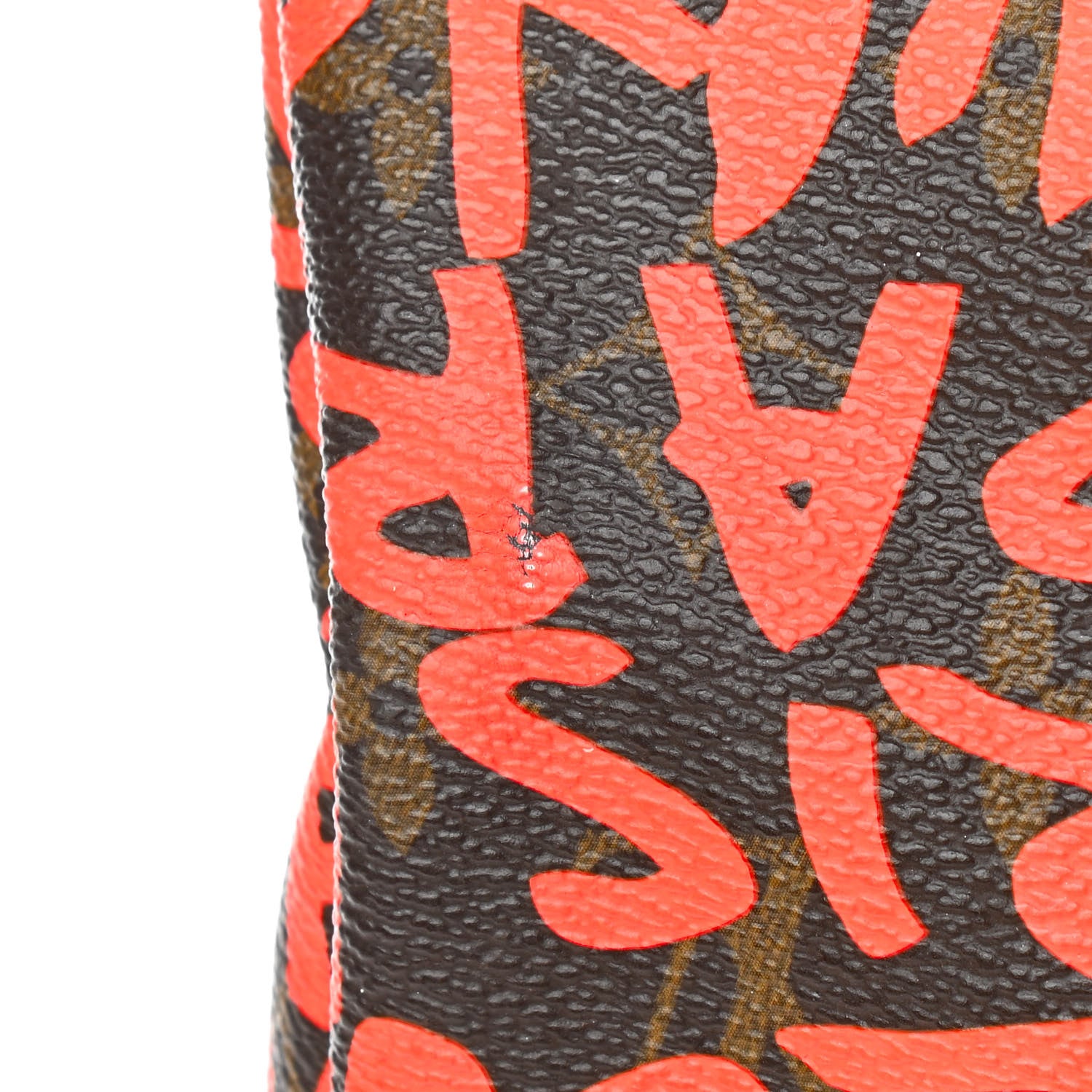 Louis Vuitton Monogram Graffiti Speedy 30 Orange 5 of 6