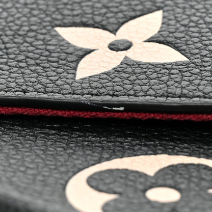 Louis Vuitton Empreinte Monogram Giant Felicie Pochette Black Beige 16 of 16