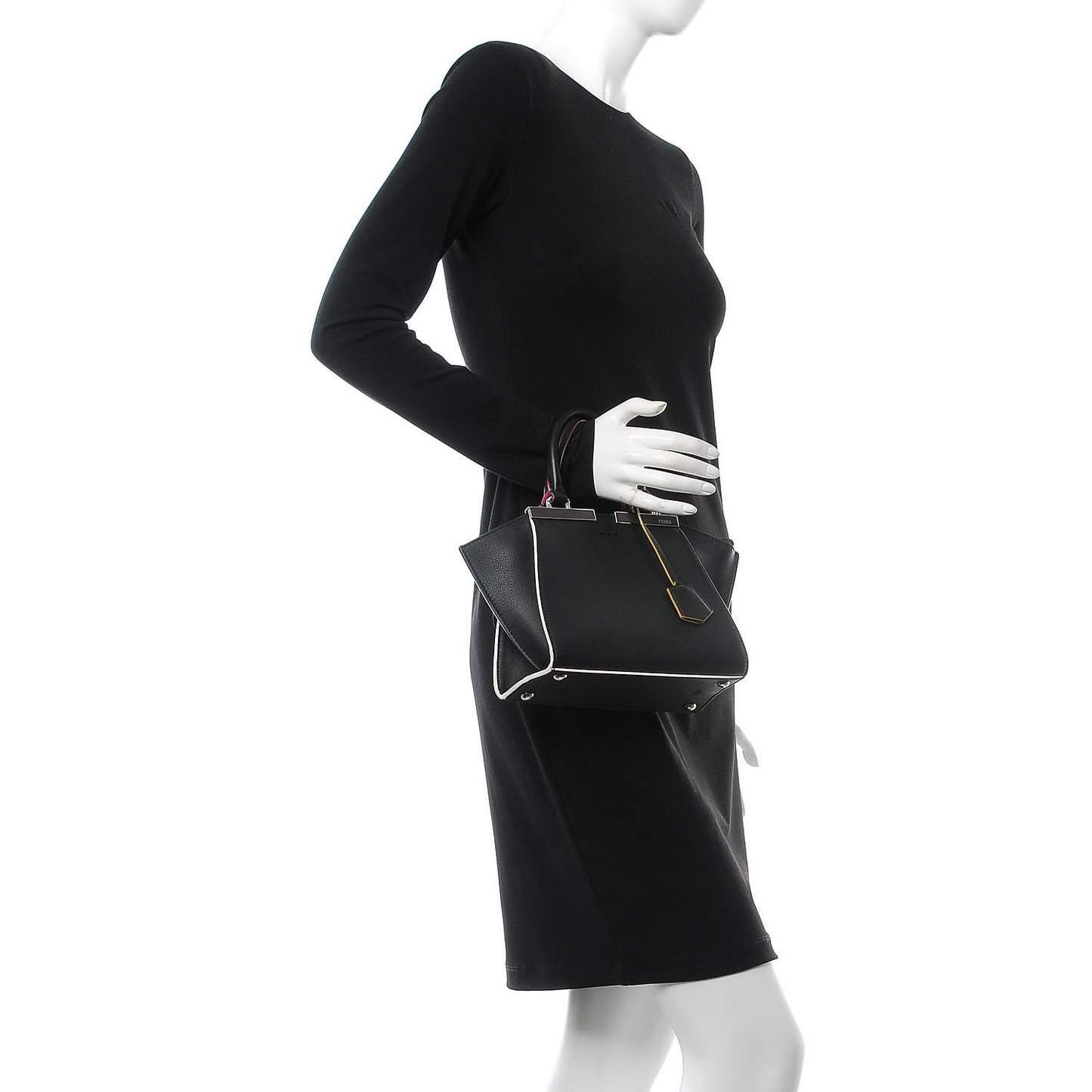 Vitello Dolce Mini 3Jours Tote Black