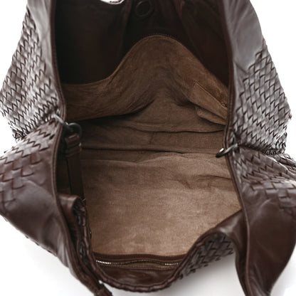 Bottega Veneta Nappa Intrecciato Medium Campana Hobo Ebano 5 of 10
