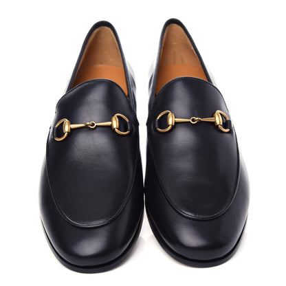 Gucci Calfskin Womens Jordaan Loafers 40 Black 5 of 11