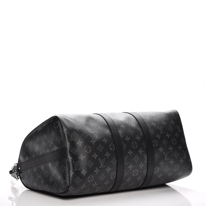 Louis Vuitton Monogram Eclipse Keepall Bandouliere 45 6 of 11