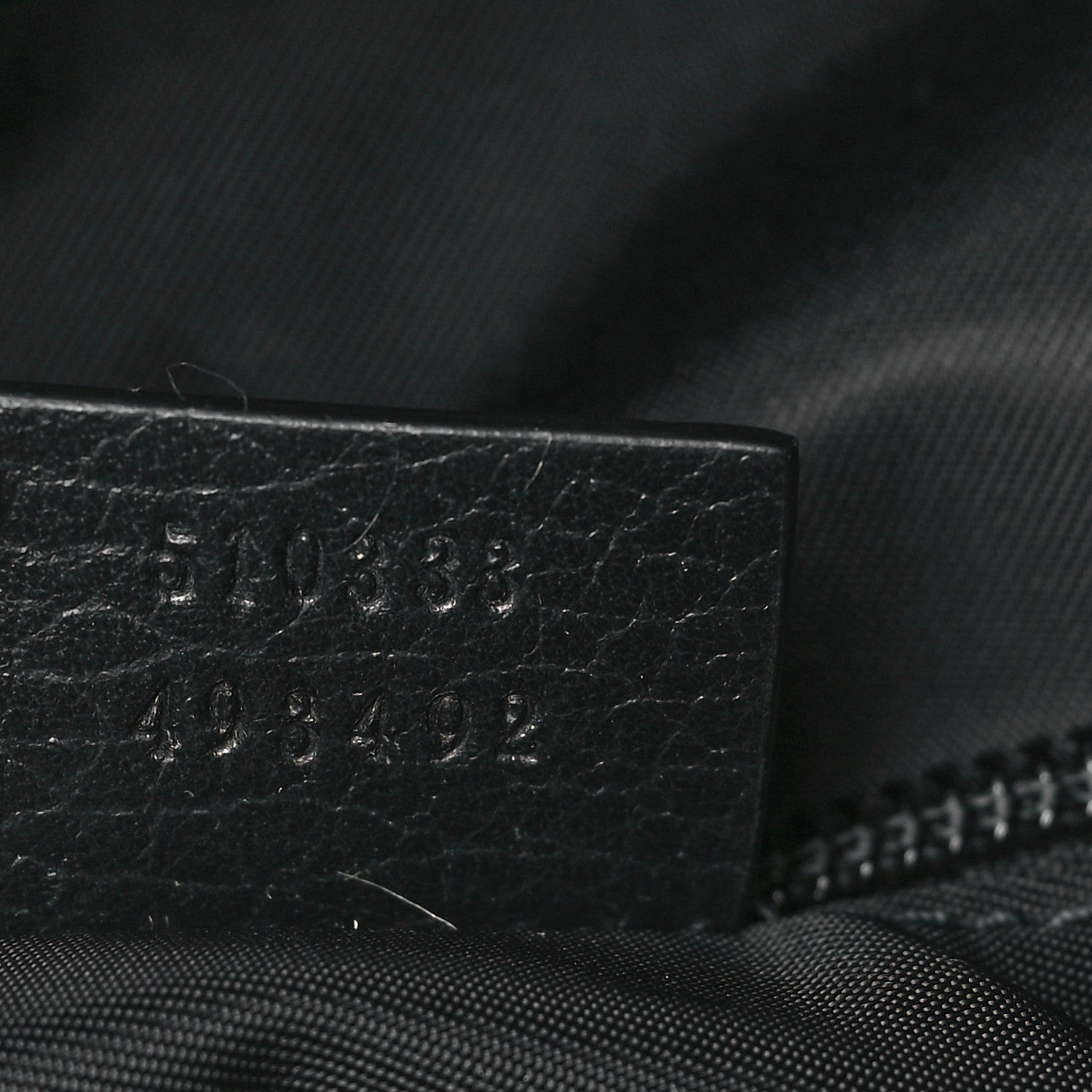 Gucci Nylon Monogram Medium Vertical Tote Black 7 of 9
