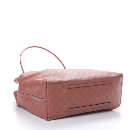 Gucci Guccissima Large Gifford Shopping Tote Soft Pink 3 of 9