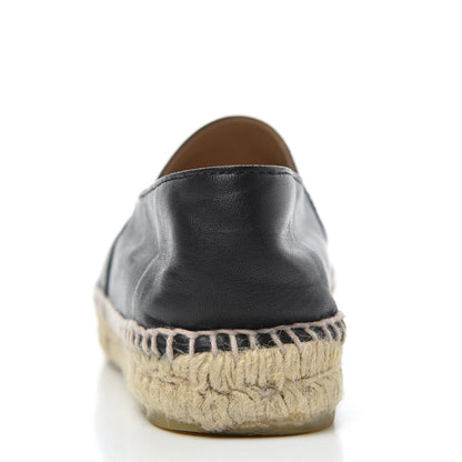 Chanel Lambskin CC Espadrilles 39 Black 20 of 27