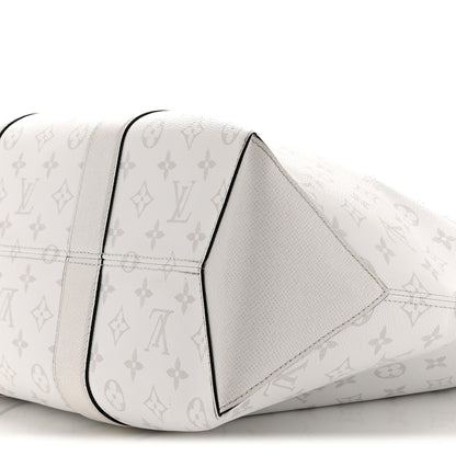 Louis Vuitton Monogram Eclipse Taigaramma Weekend Tote NM Optic White 9 of 9