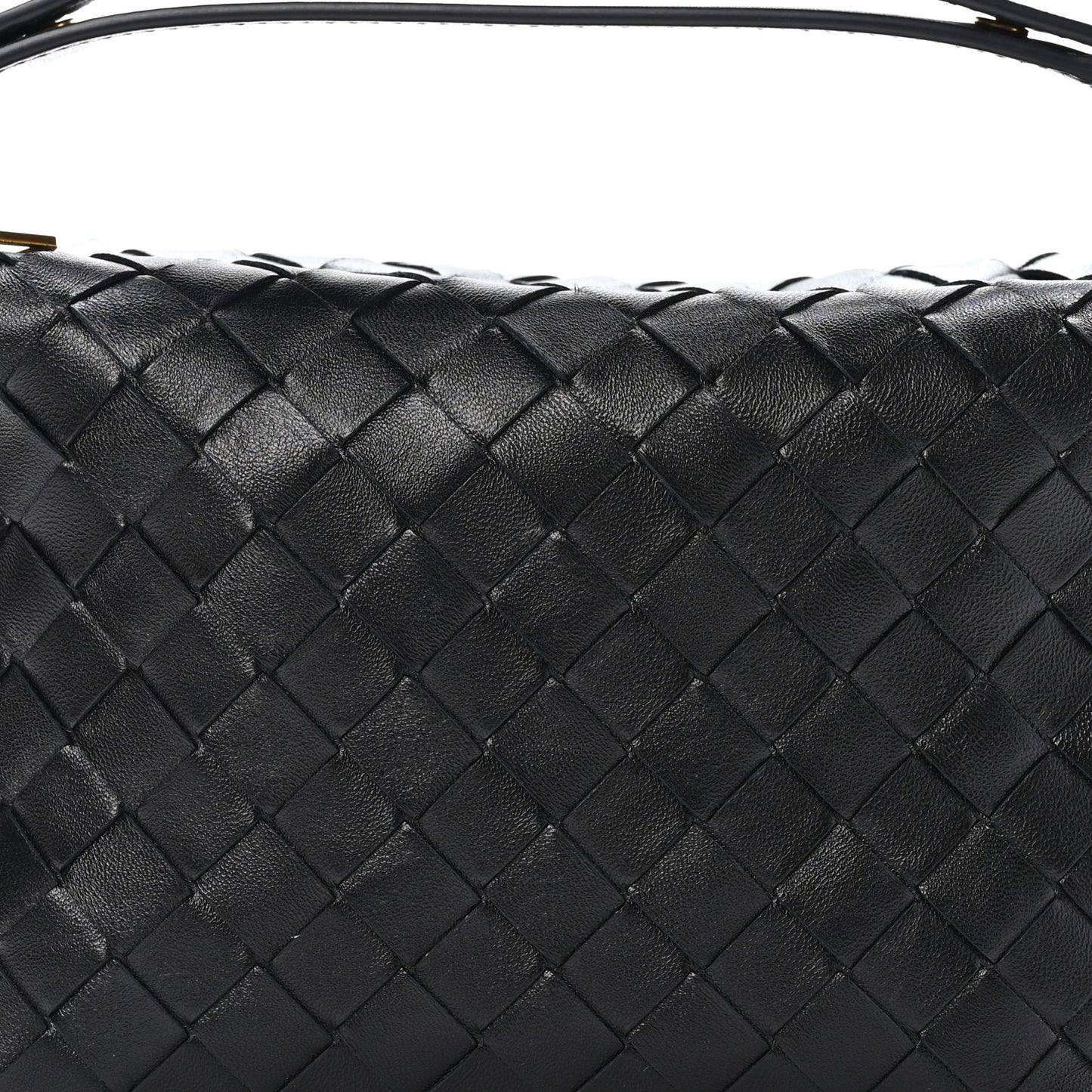 Calfskin Nappa Intrecciato Mini Wallace Black