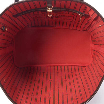 Louis Vuitton Damier Ebene Neverfull MM 6 of 8