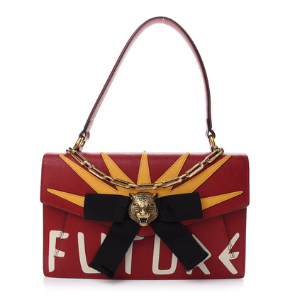 Gucci Calfskin Osiride Future Top Handle Bag Red 1 of 8