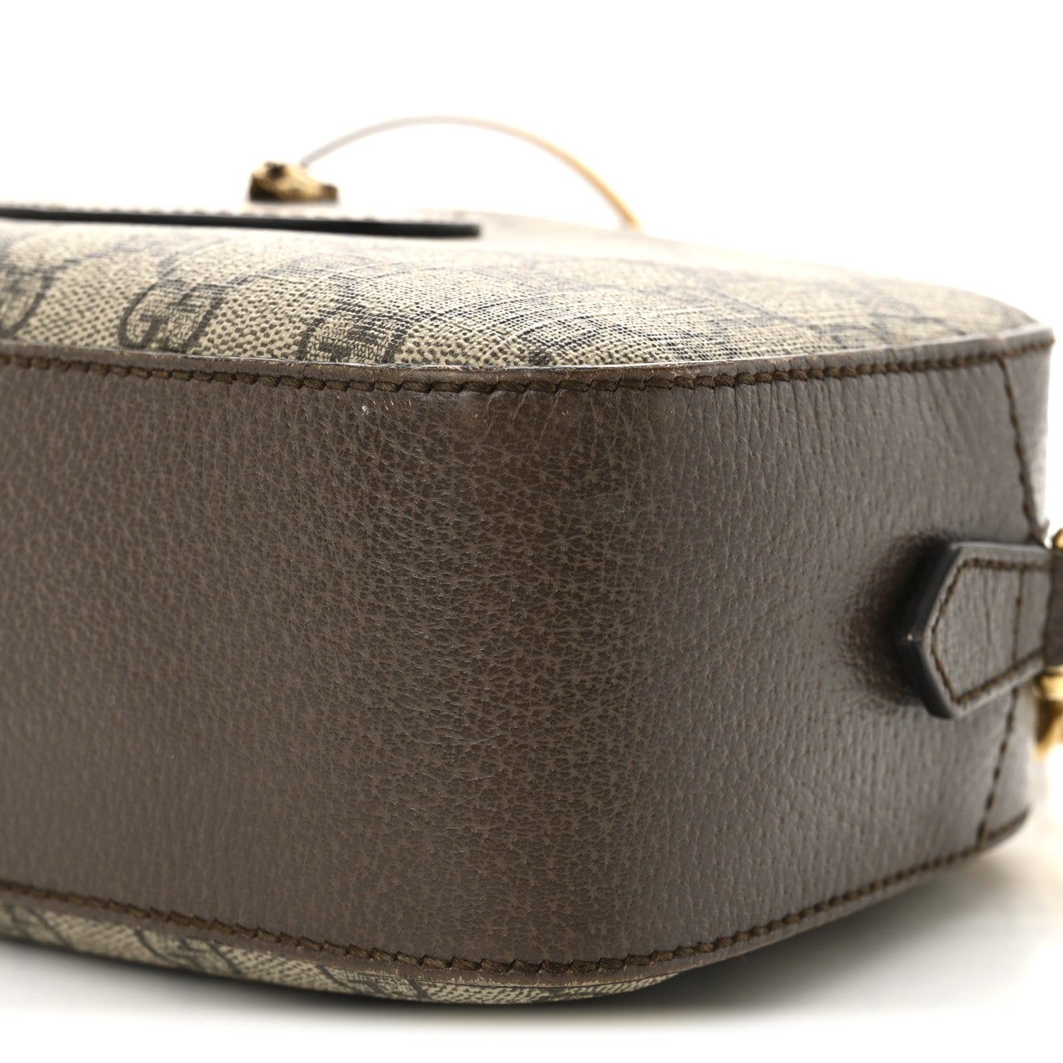 Gucci GG Supreme Monogram Web Neo Vintage Shoulder Bag Beige New Acero Crop 10 of 15