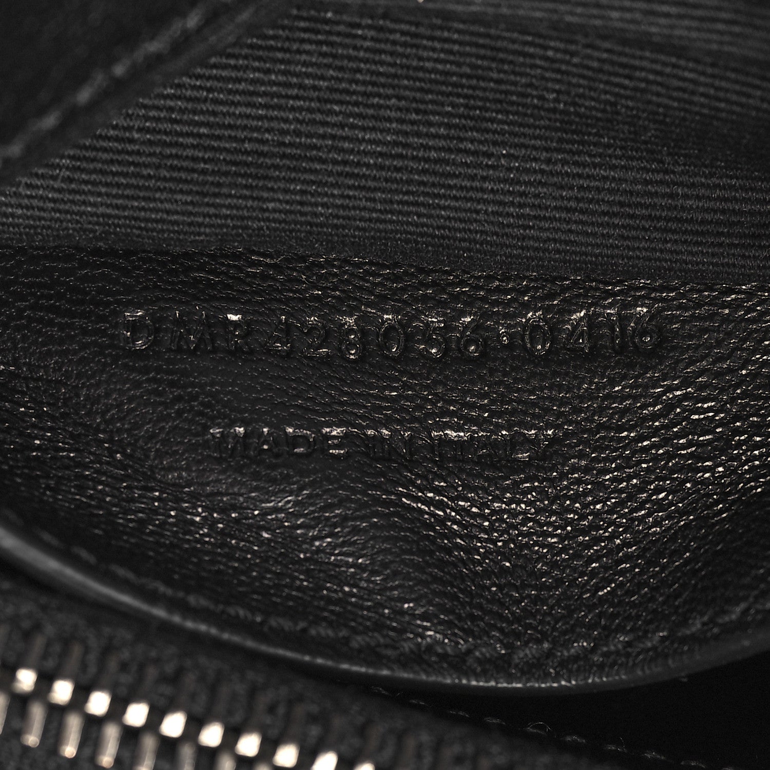 Saint Laurent Sheepskin Matelasse Chevron Monogram Medium College Bag Black 7 of 11