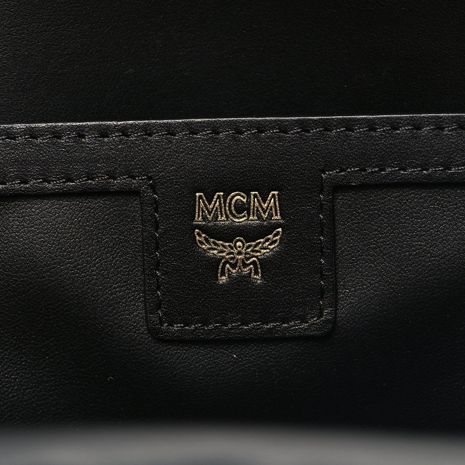 MCM Visetos Studded Small Stark M Backpack Cognac 6 of 9