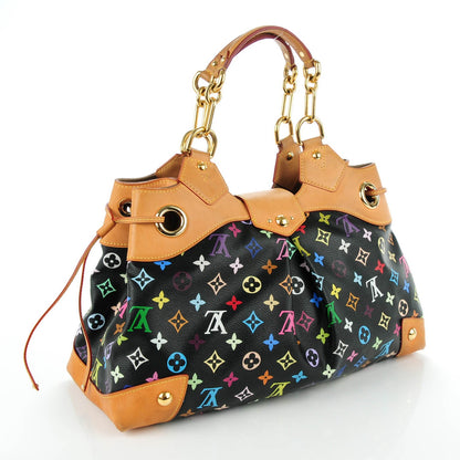 Louis Vuitton Monogram Multicolor Ursula Black 3 of 8