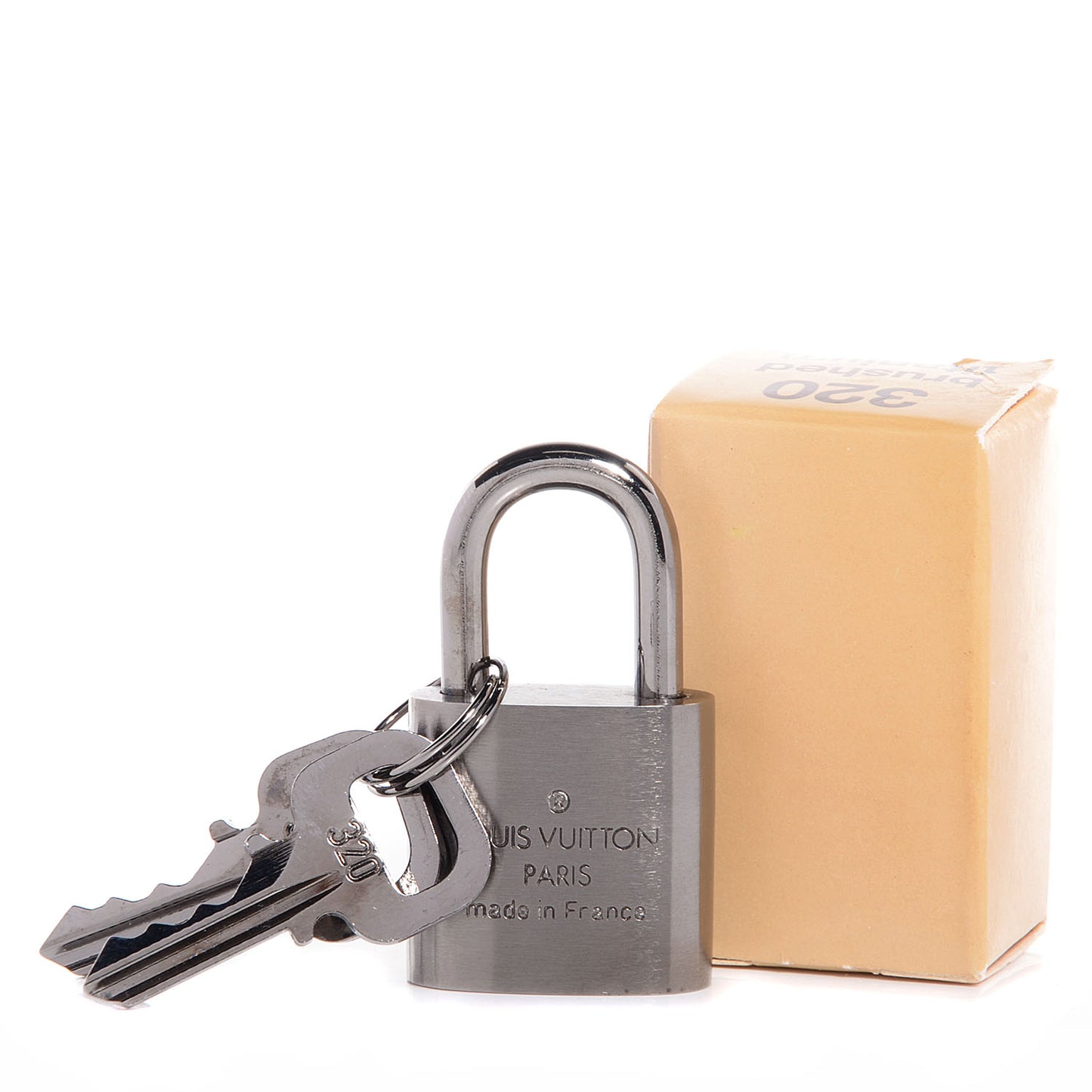 Brushed Titanium Lock and Key Set