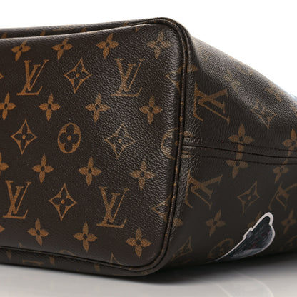 Louis Vuitton Monogram World Tour Neverfull MM 10 of 11