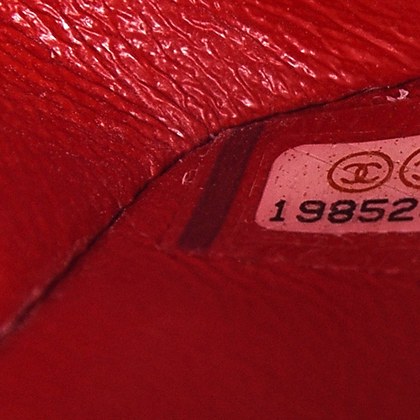 Lambskin Quilted Jumbo Double Flap Red