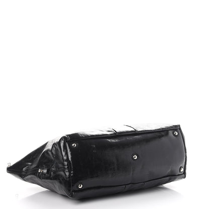 Saint Laurent Patent Medium Easy Sac Y Tote Black 6 of 12