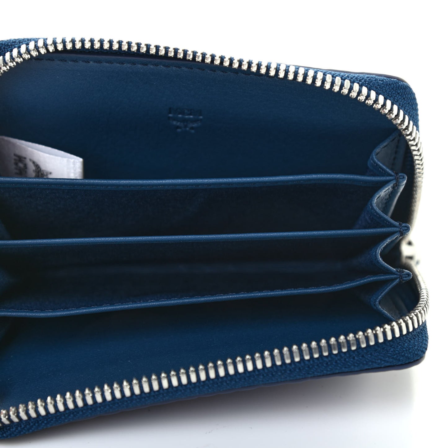 Visetos Mini Zip Around Wallet Blue Red