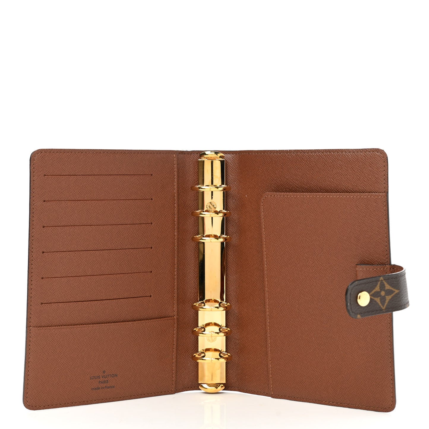 Monogram Medium Ring Agenda Cover