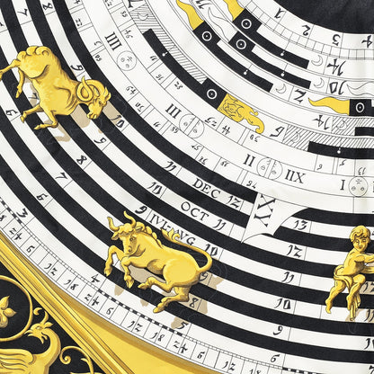 Hermes Silk Dies Et Hore Scarf 90 7 of 8